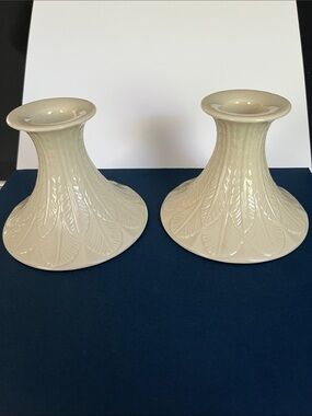 Wow! Set of 2 Lenox candle holders $15